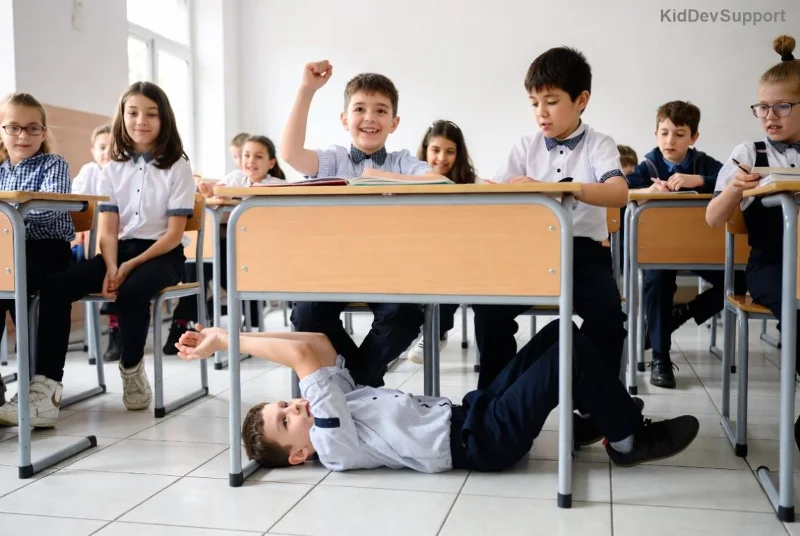 Illustration of ADHD challenges in daily life