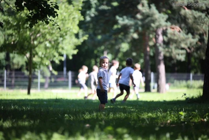 Child showing signs of hyperactivity