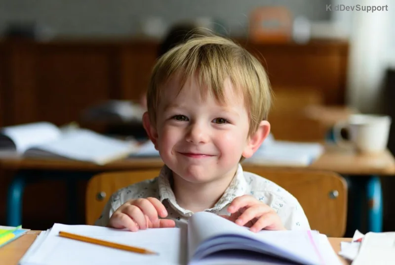 Happy ADHD patient achieving success with non-stimulant therapy