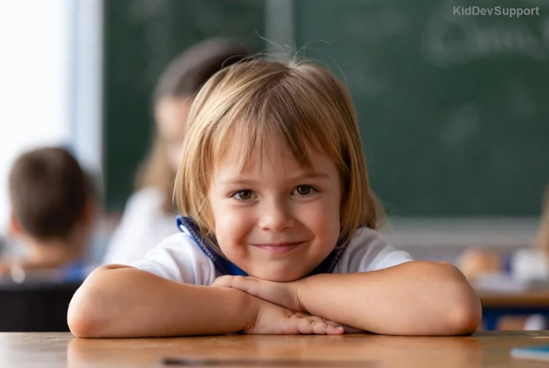 ADHD coach working with child on organization skills