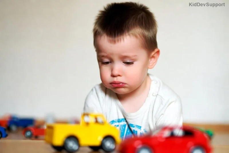 Child engaging in sensory play therapy