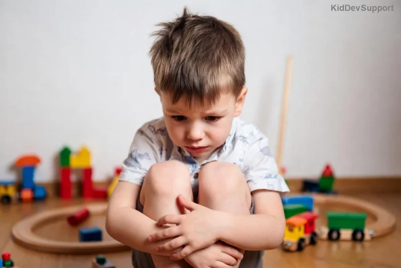 Autistic student in college classroom receiving support