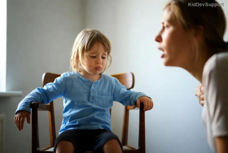 Happy family supporting child's autism speech therapy progress