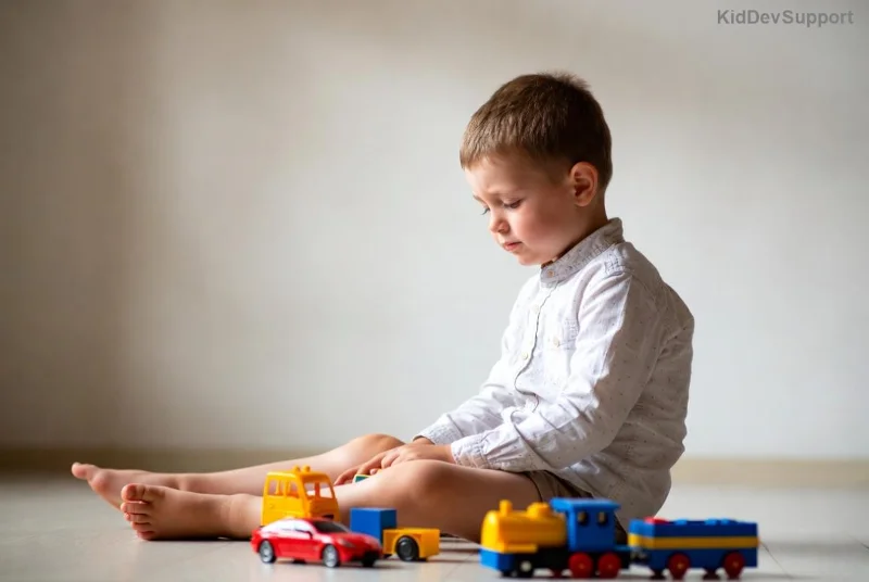Family receiving autism assessment results happily
