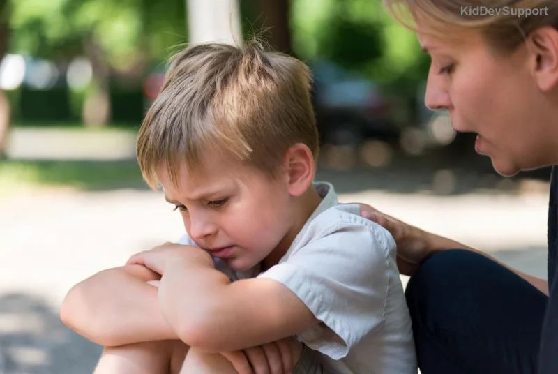 Neurodiverse child learning social cues playfully