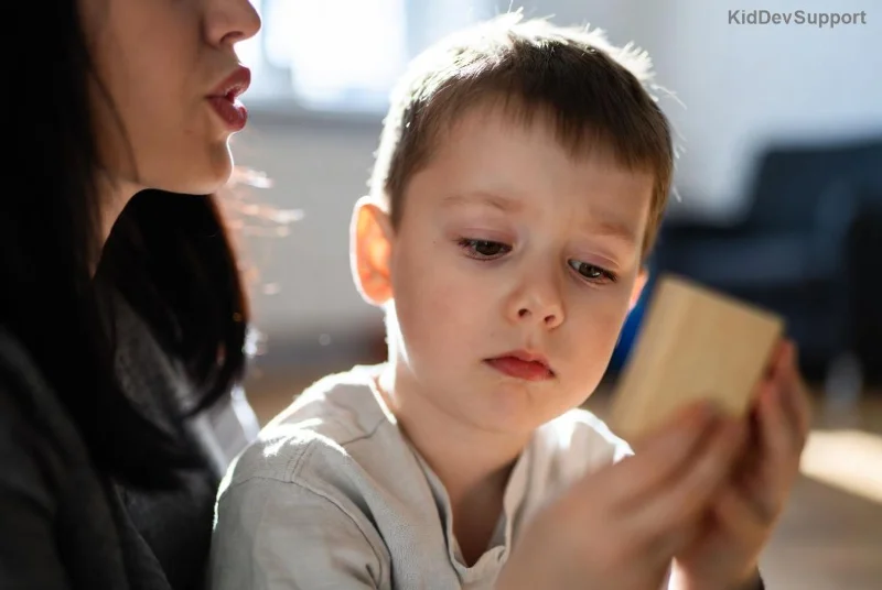 Illustration of individual navigating social interactions with high-functioning autism