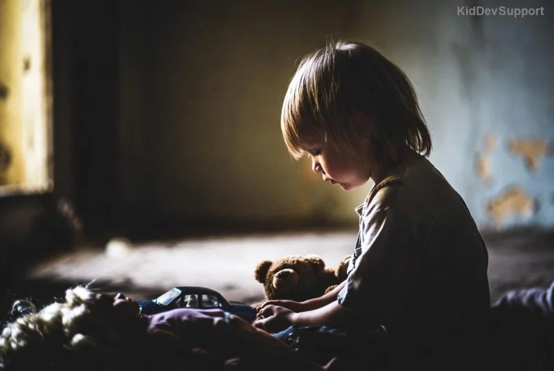 Person representing the internal struggle of autism masking