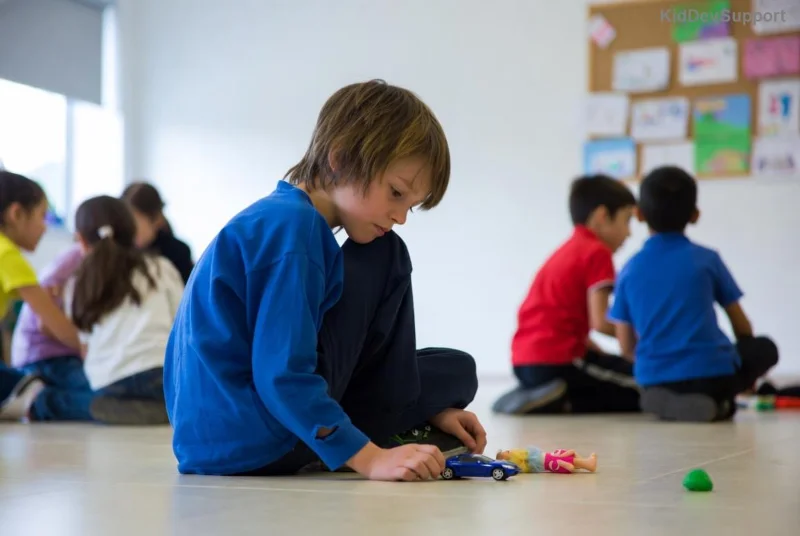 Autistic individual engaged in visual design work