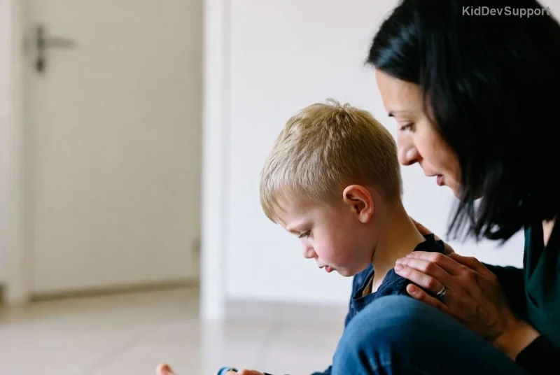 Happy autism family embracing support