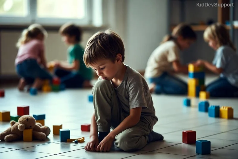 Illustration of autism spectrum challenges