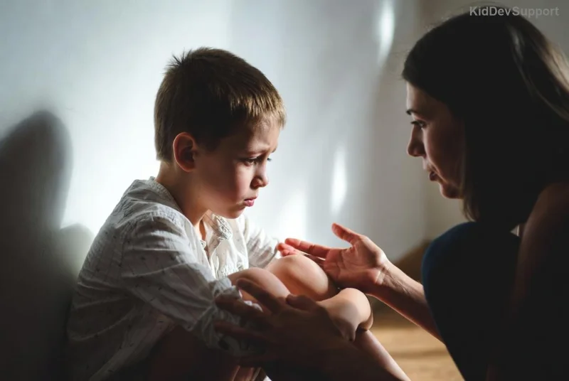 Therapy session for autism support