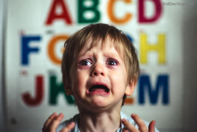 Child reaching speech milestones
