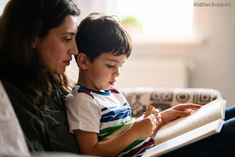 Bambino con ritardo del linguaggio e supporto parentale