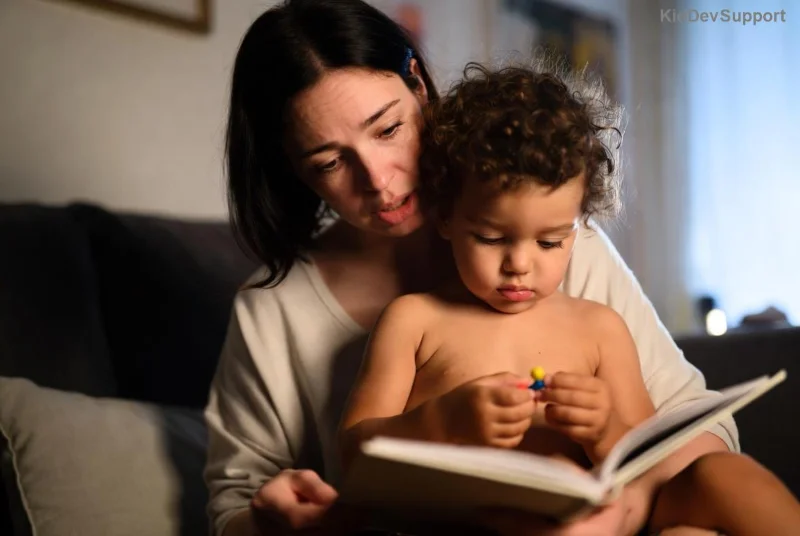Child speech therapy session illustrating speech delay causes