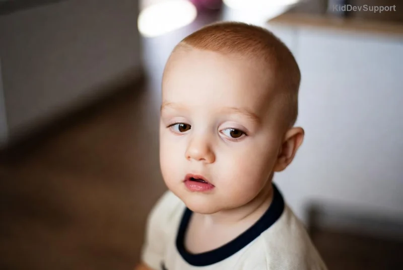 Visual aids helping non-verbal child communicate