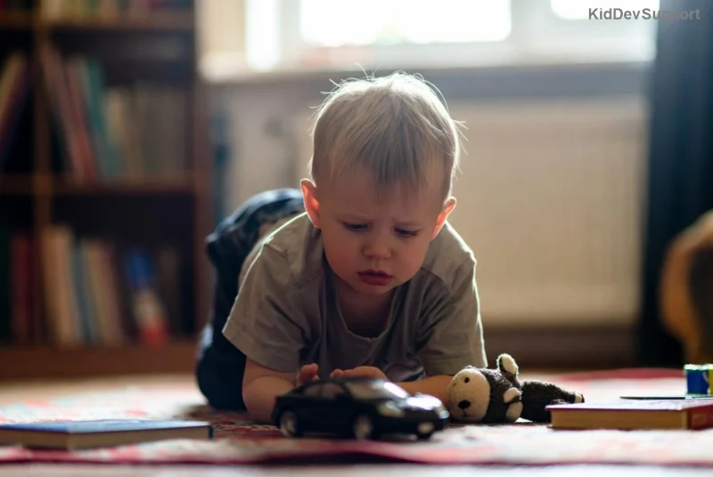 Bambino che emette suoni jargon