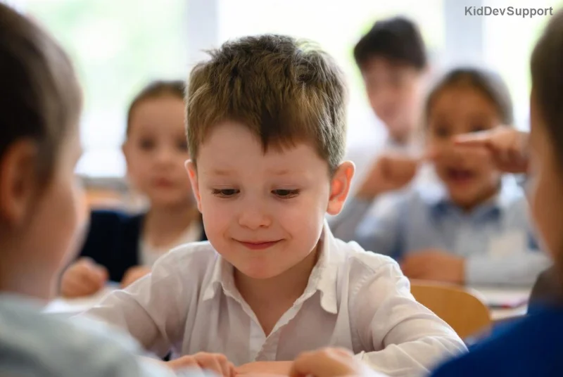 Parent-child mirror play for speech improvement