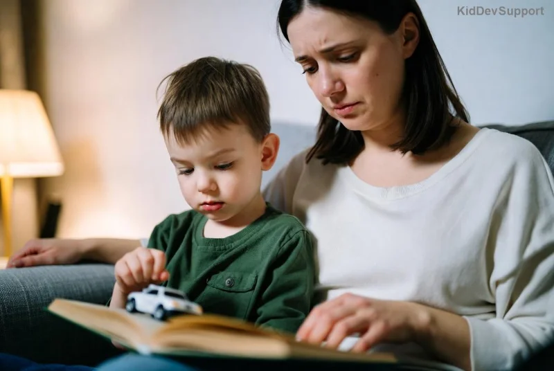 Bambino con problemi di linguaggio dovuti a frenulo linguale corto