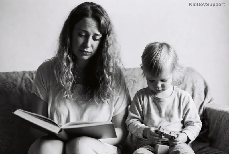 Child engaging in early speech therapy to boost brain plasticity