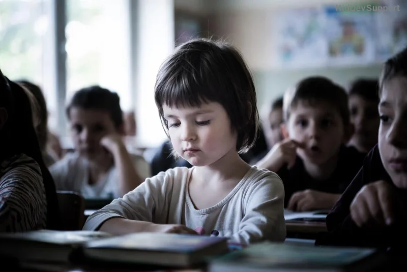 Family supporting child speech practice