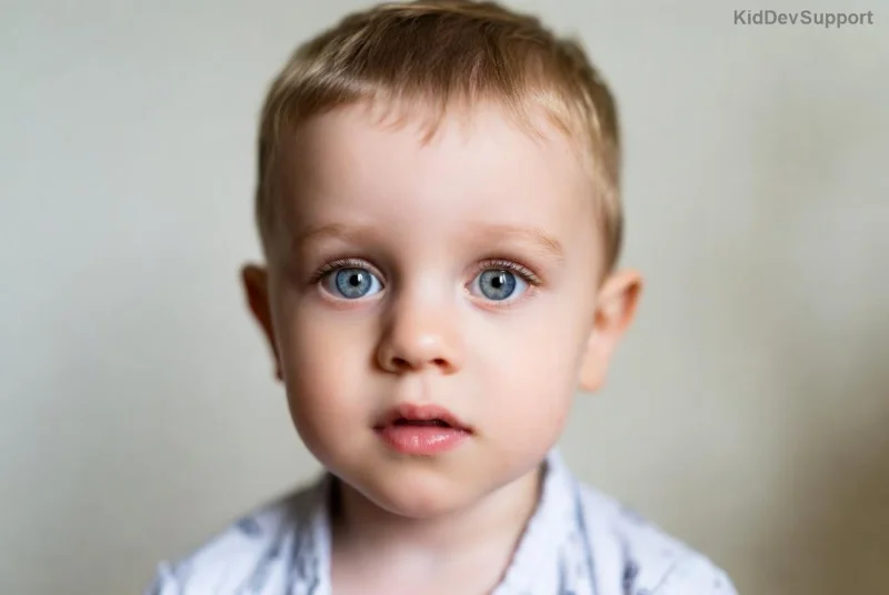 Child experiencing frustration due to speech delay