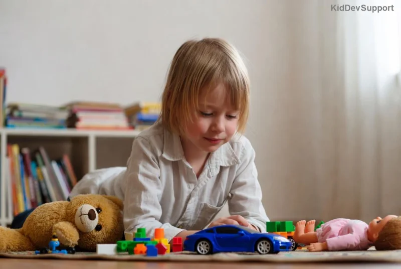 Child speech therapy session