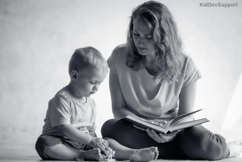 Happy preschoolers in a speech therapy group session