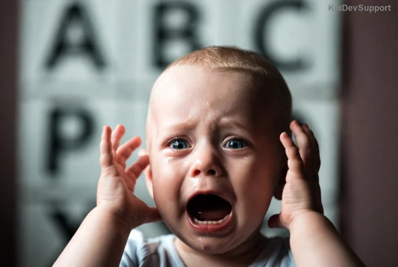 Toddler experiencing speech delay challenges