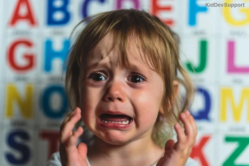 Bambino late talker che impara saluti sociali